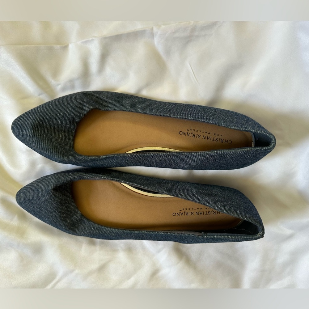 Blue Jean Christian Siriano Size 11 Flats